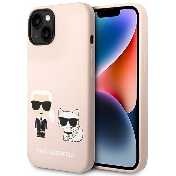 iTok webáruház - Karl Lagerfeld Karl Lagerfeld KLHMP14MSSKCI Silicone Karl & Choupette MagSafe tok iPhone 14 Plushoz 1 Karl Lagerfeld KLHMP14MSSKCI iPhone 14 Plus 6.7 "hardcase light pink / light pink Silicone Karl & Choupette Magsafe