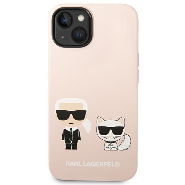 iTok webáruház - Karl Lagerfeld Karl Lagerfeld KLHMP14MSSKCI Silicone Karl & Choupette MagSafe tok iPhone 14 Plushoz 3 Karl Lagerfeld KLHMP14MSSKCI iPhone 14 Plus 6.7 "hardcase light pink / light pink Silicone Karl & Choupette Magsafe