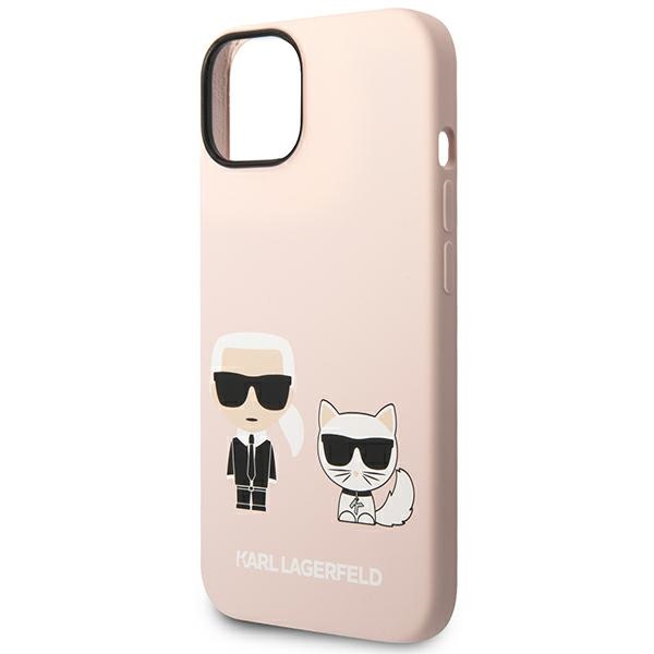 iTok webáruház - Karl Lagerfeld Karl Lagerfeld KLHMP14MSSKCI Silicone Karl & Choupette MagSafe tok iPhone 14 Plushoz 6 Karl Lagerfeld KLHMP14MSSKCI iPhone 14 Plus 6.7 "hardcase light pink / light pink Silicone Karl & Choupette Magsafe