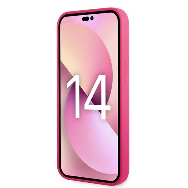iTok webáruház - Karl Lagerfeld Karl Lagerfeld Silicone RSG szilikon tok iPhone 14 Plus készülékhez, rózsaszín 5 Karl Lagerfeld KLHCP14MSRSGRCF iPhone 14 Plus 6.7 "hardcase pink / pink Silicone RSG