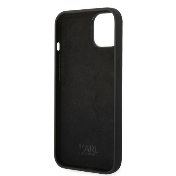 iTok webáruház - Karl Lagerfeld Karl Lagerfeld Silicone RSG szilikon tok iPhone 14 Plus készülékhez 7 Karl Lagerfeld KLHCP14MSRSGRCK iPhone 14 Plus 6.7 "hardcase black / black Silicone RSG