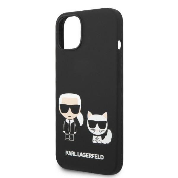iTok webáruház - Karl Lagerfeld Karl Lagerfeld Karl & Choupette szilikon tok iPhone 14 Plus készülékhez, fekete 6 Karl Lagerfeld KLHMP14MSSKCK iPhone 14 Plus 6.7 "hardcase black / black Liquid Silicone Karl & Choupette Magsafe