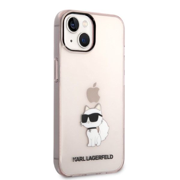 iTok webáruház - Karl Lagerfeld Karl Lagerfeld Choupette tok iPhone 14 Plus készülékhez, rózsaszín 4 Karl Lagerfeld KLHCP14MHNCHTCP iPhone 14 Plus 6.7" pink/pink hardcase Ikonik Choupette