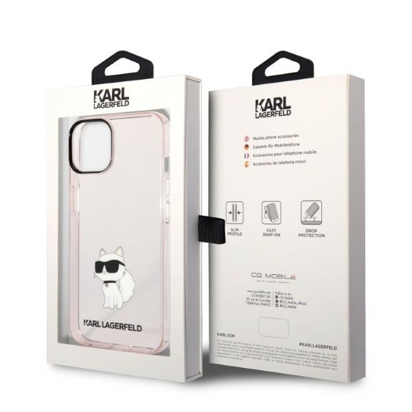 iTok webáruház - Karl Lagerfeld Karl Lagerfeld Choupette tok iPhone 14 Plus készülékhez, rózsaszín 8 Karl Lagerfeld KLHCP14MHNCHTCP iPhone 14 Plus 6.7" pink/pink hardcase Ikonik Choupette