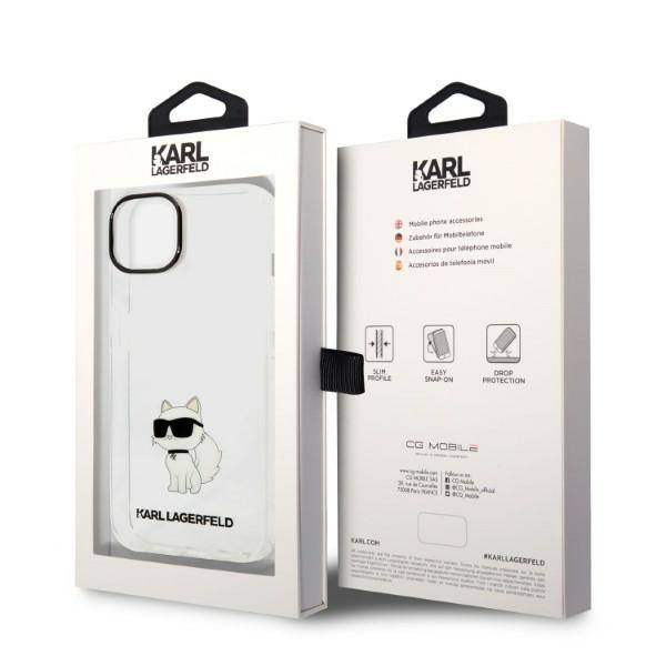iTok webáruház - Karl Lagerfeld Karl Lagerfeld Ikonik Choupette tok iPhone 14 Plus (átlátszó) 8 Karl Lagerfeld Ikonik Choupette case for iPhone 14 Plus (átlátszó)