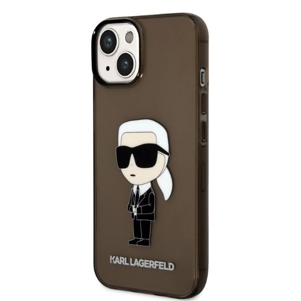 iTok webáruház - Karl Lagerfeld Karl Lagerfeld Ikonik Karl tok iPhone 14 Plus (fekete) 2 Karl Lagerfeld Ikonik Karl case for iPhone 14 Plus (fekete)