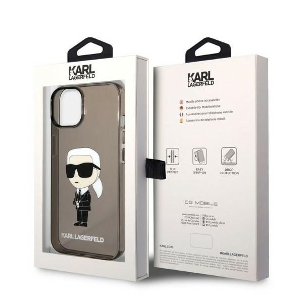 iTok webáruház - Karl Lagerfeld Karl Lagerfeld Ikonik Karl tok iPhone 14 Plus (fekete) 8 Karl Lagerfeld Ikonik Karl case for iPhone 14 Plus (fekete)