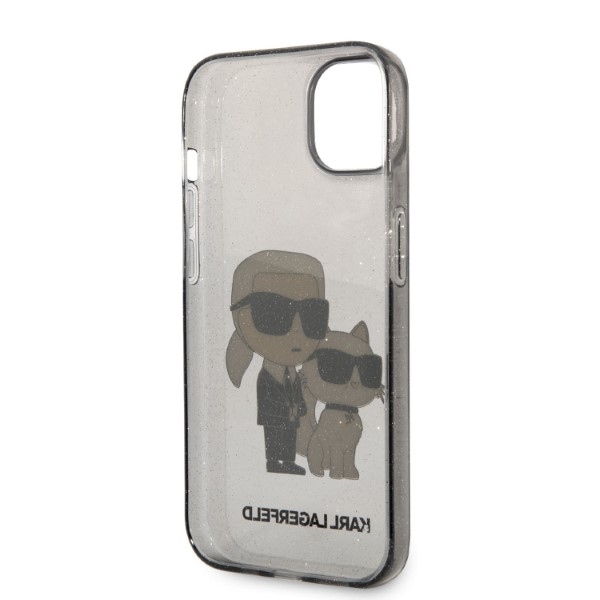 iTok webáruház - Karl Lagerfeld Karl Lagerfeld Karl&Choupette tok iPhone 14 Plus készülékhez (fekete) 7 Karl Lagerfeld Glitter Karl&Choupette case for iPhone 14 Plus (fekete)