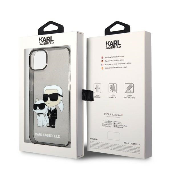 iTok webáruház - Karl Lagerfeld Karl Lagerfeld Karl&Choupette tok iPhone 14 Plus készülékhez (fekete) 8 Karl Lagerfeld Glitter Karl&Choupette case for iPhone 14 Plus (fekete)