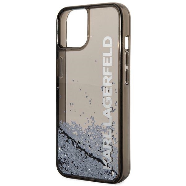 iTok webáruház - Karl Lagerfeld Karl Lagerfeld Liquid Glitter Elong tok iPhone 14 Plus tok (fekete) 6 Karl Lagerfeld Liquid Glitter Elong case for iPhone 14 Plus (fekete)