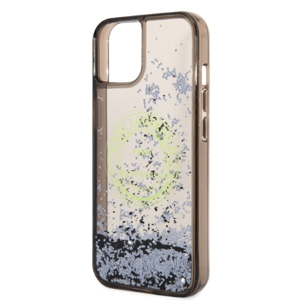 iTok webáruház - Karl Lagerfeld Karl Lagerfeld Liquid Glitter RSG tok iPhone 14 Plus készülékhez (fekete) 6 Karl Lagerfeld Liquid Glitter RSG case for iPhone 14 Plus (fekete)
