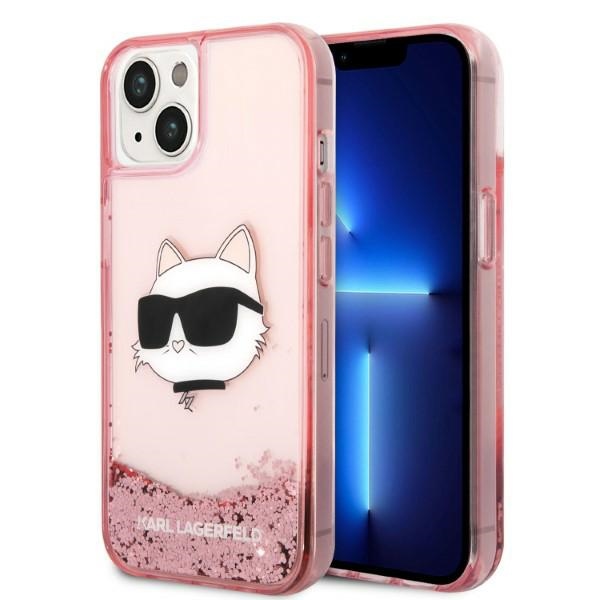 iTok webáruház - Karl Lagerfeld Karl Lagerfeld Glitter Choupette Head tok iPhone 14 Plus készülékhez (rózsaszín) 1 Karl Lagerfeld Glitter Choupette Head case for iPhone 14 Plus (rózsaszín)