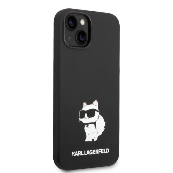 iTok webáruház - Karl Lagerfeld Karl Lagerfeld Silicone Ikonik Choupette szilikon tok iPhone 14 Plus készülékhez (fekete) 4 Karl Lagerfeld Silicone Choupette case for iPhone 14 Plus (fekete)