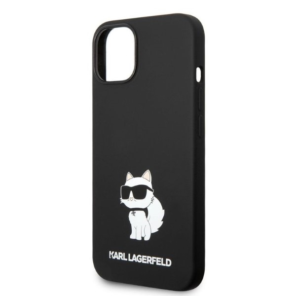 iTok webáruház - Karl Lagerfeld Karl Lagerfeld Silicone Ikonik Choupette szilikon tok iPhone 14 Plus készülékhez (fekete) 6 Karl Lagerfeld Silicone Choupette case for iPhone 14 Plus (fekete)