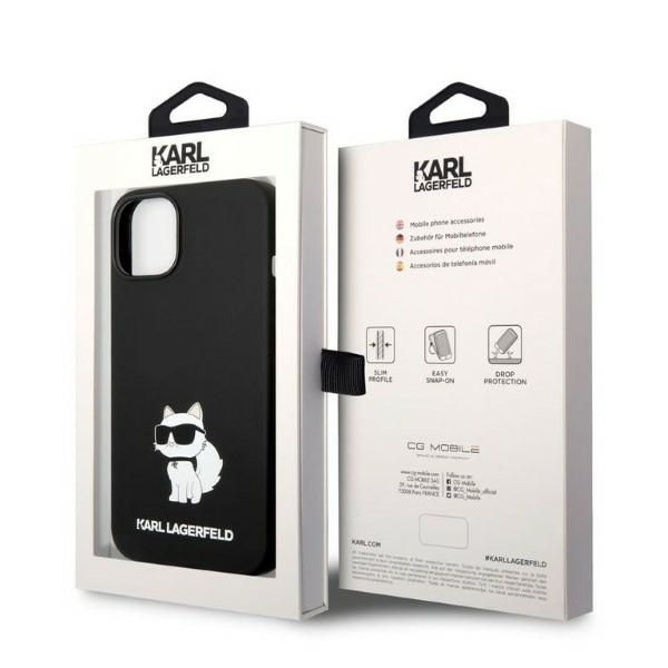 iTok webáruház - Karl Lagerfeld Karl Lagerfeld Silicone Ikonik Choupette szilikon tok iPhone 14 Plus készülékhez (fekete) 8 Karl Lagerfeld Silicone Choupette case for iPhone 14 Plus (fekete)