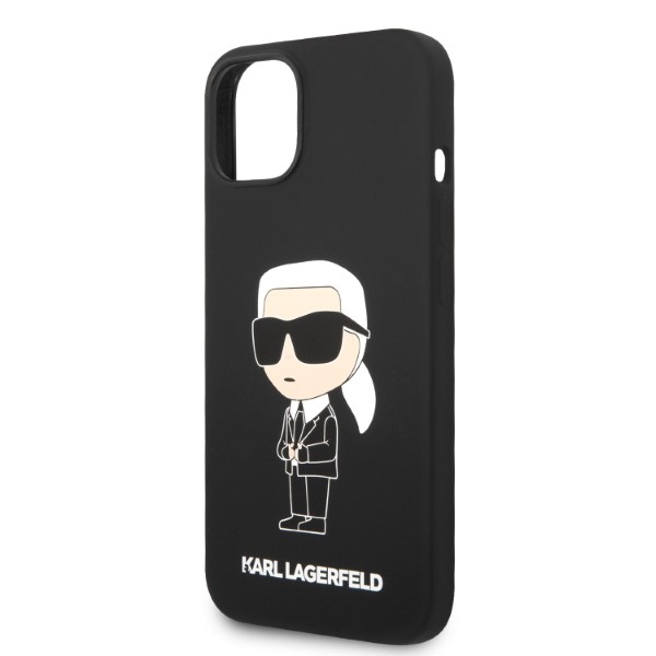 iTok webáruház - Karl Lagerfeld Karl Lagerfeld Silicone Ikonik tok iPhone 14 Plus készülékhez (fekete) 6 Karl Lagerfeld Silicone Ikonik case for iPhone 14 Plus (fekete)