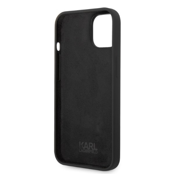 iTok webáruház - Karl Lagerfeld Karl Lagerfeld Silicone Ikonik tok iPhone 14 Plus készülékhez (fekete) 7 Karl Lagerfeld Silicone Ikonik case for iPhone 14 Plus (fekete)