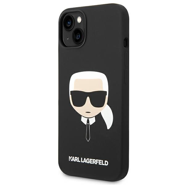 iTok webáruház - Karl Lagerfeld Karl Lagerfeld Silicone Karl's Head MagSafe case for iPhone 14 Plus (fekete) 2 Karl Lagerfeld Silicone Karl's Head MagSafe case for iPhone 14 Plus (fekete)
