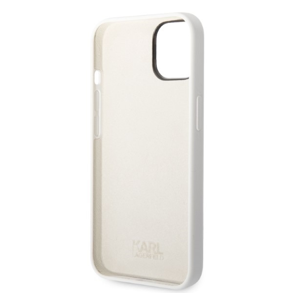 iTok webáruház - Karl Lagerfeld Karl Lagerfeld KLHCP14MSNIKBCH Silicone Ikonik szilikon tok iPhone 14 Plushoz, fehér 7 Karl Lagerfeld KLHCP14MSNIKBCH iPhone 14 Plus 6.7" hardcase white/white Silicone Ikonik
