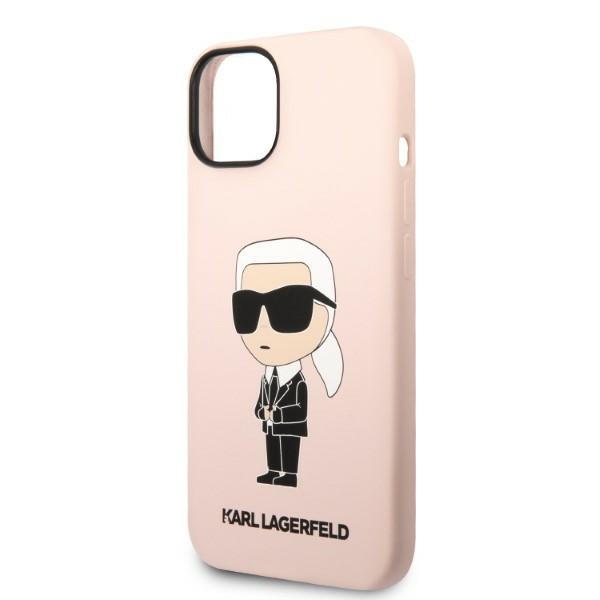 iTok webáruház - Karl Lagerfeld Karl Lagerfeld KLHCP14MSNIKBCP szilikon tok iPhone 14 Plus készülékhez – Silicone Ikonik, rózsaszín 6 Karl Lagerfeld KLHCP14MSNIKBCP iPhone 14 Plus 6.7" hardcase pink/pink Silicone Ikonik