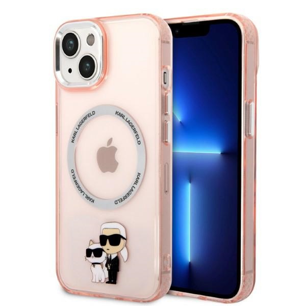iTok webáruház - Karl Lagerfeld Karl Lagerfeld KLHMP14MHNKCIP iPhone 14 Plus tok – Karl & Choupette MagSafe, rózsaszín 1 Karl Lagerfeld KLHMP14MHNKCIP iPhone 14 Plus 6.7" hardcase pink/pink Iconic Karl&Choupette Magsafe