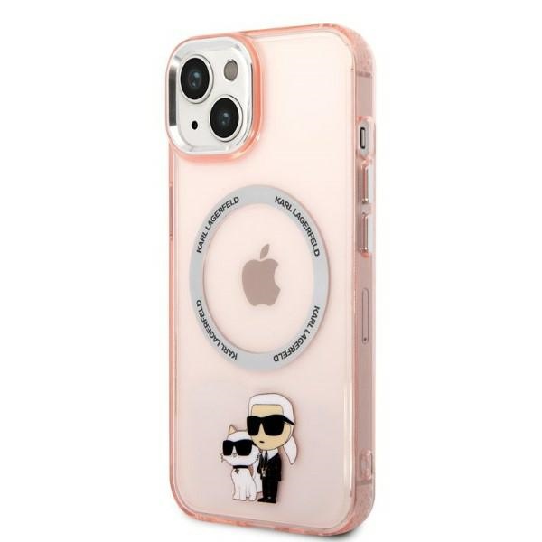 iTok webáruház - Karl Lagerfeld Karl Lagerfeld KLHMP14MHNKCIP iPhone 14 Plus tok – Karl & Choupette MagSafe, rózsaszín 2 Karl Lagerfeld KLHMP14MHNKCIP iPhone 14 Plus 6.7" hardcase pink/pink Iconic Karl&Choupette Magsafe