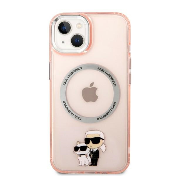 iTok webáruház - Karl Lagerfeld Karl Lagerfeld KLHMP14MHNKCIP iPhone 14 Plus tok – Karl & Choupette MagSafe, rózsaszín 3 Karl Lagerfeld KLHMP14MHNKCIP iPhone 14 Plus 6.7" hardcase pink/pink Iconic Karl&Choupette Magsafe