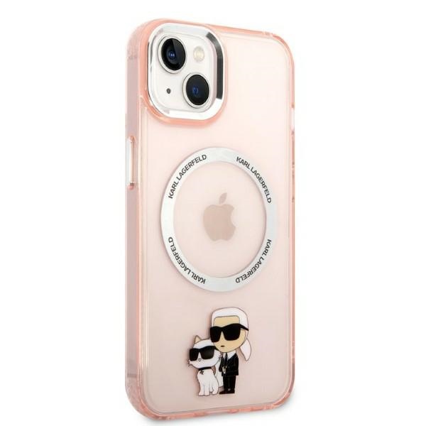 iTok webáruház - Karl Lagerfeld Karl Lagerfeld KLHMP14MHNKCIP iPhone 14 Plus tok – Karl & Choupette MagSafe, rózsaszín 4 Karl Lagerfeld KLHMP14MHNKCIP iPhone 14 Plus 6.7" hardcase pink/pink Iconic Karl&Choupette Magsafe