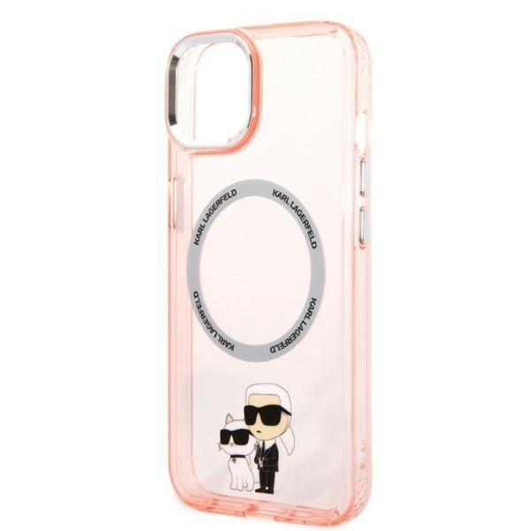 iTok webáruház - Karl Lagerfeld Karl Lagerfeld KLHMP14MHNKCIP iPhone 14 Plus tok – Karl & Choupette MagSafe, rózsaszín 6 Karl Lagerfeld KLHMP14MHNKCIP iPhone 14 Plus 6.7" hardcase pink/pink Iconic Karl&Choupette Magsafe