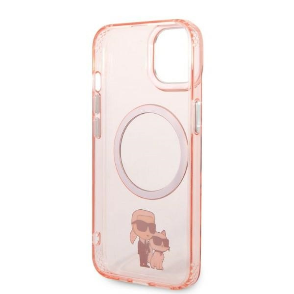 iTok webáruház - Karl Lagerfeld Karl Lagerfeld KLHMP14MHNKCIP iPhone 14 Plus tok – Karl & Choupette MagSafe, rózsaszín 7 Karl Lagerfeld KLHMP14MHNKCIP iPhone 14 Plus 6.7" hardcase pink/pink Iconic Karl&Choupette Magsafe