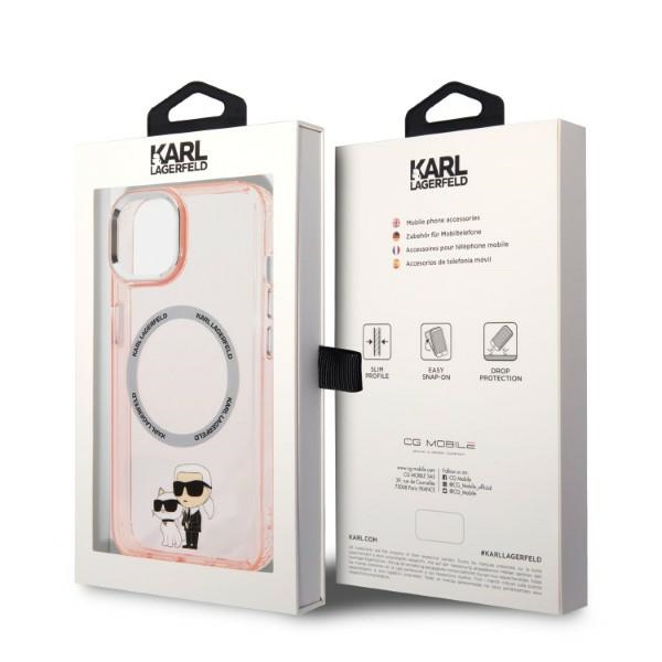 iTok webáruház - Karl Lagerfeld Karl Lagerfeld KLHMP14MHNKCIP iPhone 14 Plus tok – Karl & Choupette MagSafe, rózsaszín 8 Karl Lagerfeld KLHMP14MHNKCIP iPhone 14 Plus 6.7" hardcase pink/pink Iconic Karl&Choupette Magsafe