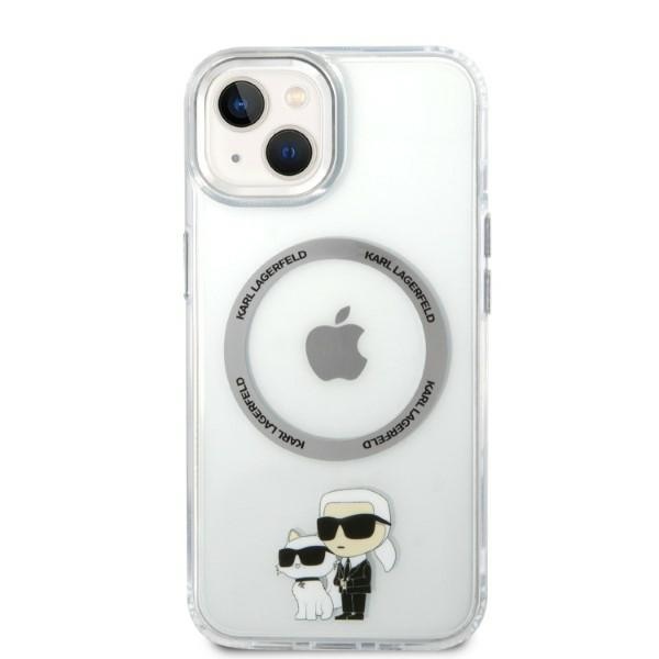 iTok webáruház - Karl Lagerfeld Karl Lagerfeld KLHMP14MHNKCIT tok iPhone 14 Plushoz – Karl & Choupette MagSafe 3 Karl Lagerfeld KLHMP14MHNKCIT iPhone 14 Plus 6.7" hardcase transparent Iconic Karl&Choupette Magsafe