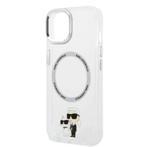 iTok webáruház - Karl Lagerfeld Karl Lagerfeld KLHMP14MHNKCIT tok iPhone 14 Plushoz – Karl & Choupette MagSafe 6 Karl Lagerfeld KLHMP14MHNKCIT iPhone 14 Plus 6.7" hardcase transparent Iconic Karl&Choupette Magsafe