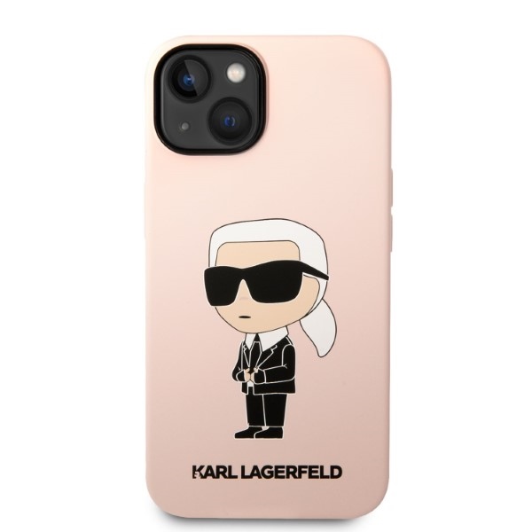iTok webáruház - Karl Lagerfeld Karl Lagerfeld KLHMP14MSNIKBCP iPhone 14 Plus szilikontok – Silicone Ikonik MagSafe, rózsaszín 3 Karl Lagerfeld KLHMP14MSNIKBCP iPhone 14 Plus 6.7" hardcase pink/pink Silicone Ikonik Magsafe