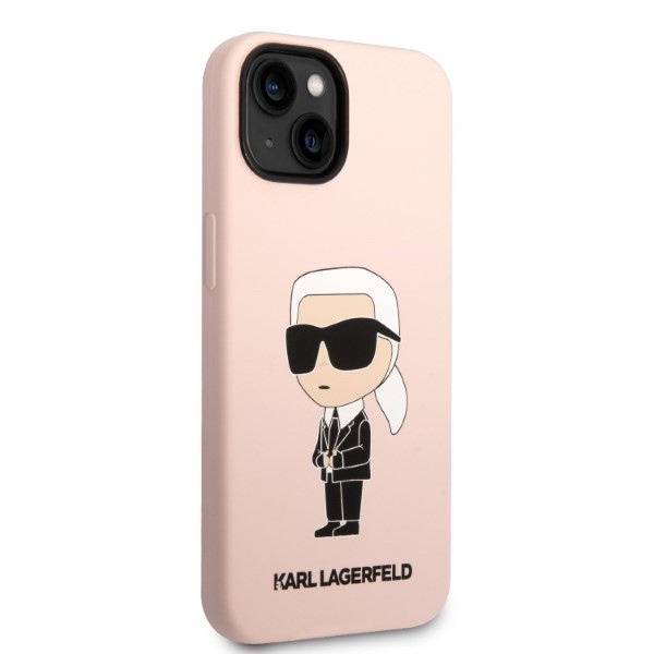 iTok webáruház - Karl Lagerfeld Karl Lagerfeld KLHMP14MSNIKBCP iPhone 14 Plus szilikontok – Silicone Ikonik MagSafe, rózsaszín 4 Karl Lagerfeld KLHMP14MSNIKBCP iPhone 14 Plus 6.7" hardcase pink/pink Silicone Ikonik Magsafe
