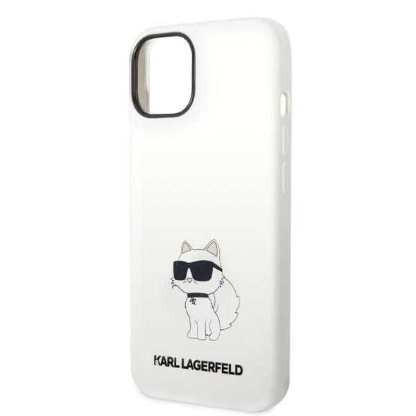 iTok webáruház - Karl Lagerfeld Karl Lagerfeld KLHMP14MSNCHBCH iPhone 14 Plus tok – Silicone Ikonik Choupette MagSafe, fehér 6 Karl Lagerfeld KLHMP14MSNCHBCH iPhone 14 Plus 6.7" hardcase white/white Silicone Choupette MagSafe