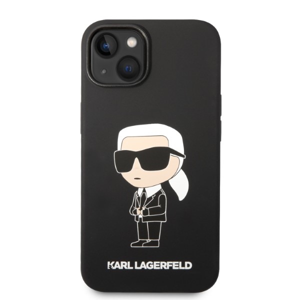 iTok webáruház - Karl Lagerfeld Karl Lagerfeld KLHMP14MSNIKBCK Silicone Ikonik Karl MagSafe tok iPhone 14 Plus készülékhez – fekete 3 Karl Lagerfeld KLHMP14MSNIKBCK iPhone 14 Plus 6.7" hardcase black/black Silicone Ikonik Magsafe