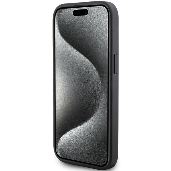 iTok webáruház - Karl Lagerfeld Karl Lagerfeld Quilted K Pattern tok iPhone 15 Plus / 14 Plus készülékhez (fekete) 5 Karl Lagerfeld Quilted K Pattern case for iPhone 15 Plus / 14 Plus (fekete)
