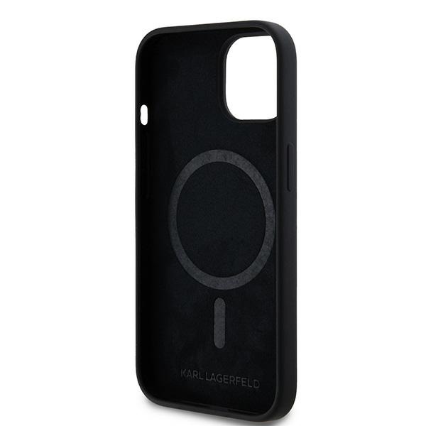 iTok webáruház - Karl Lagerfeld Karl Lagerfeld Silicone Karl & Choupette MagSafe tok iPhone 15 Plus / 14 Plus készülékhez (fekete) 7 Karl Lagerfeld Silicone Karl&Choupette MagSafe case for iPhone 15 Plus / 14 Plus (fekete)