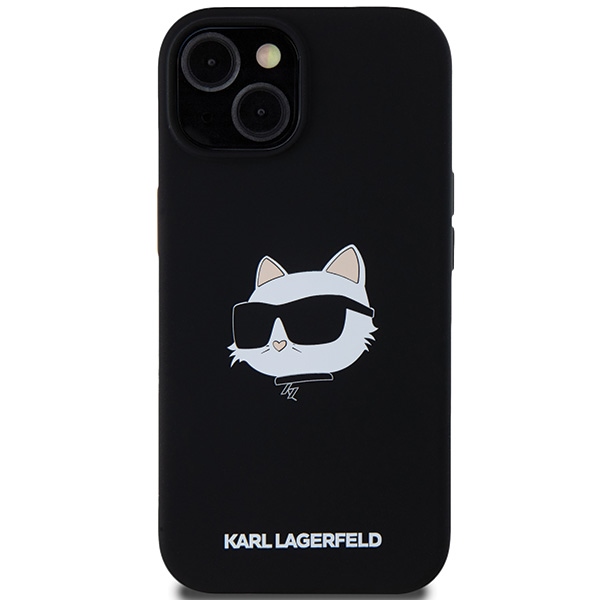 iTok webáruház - Karl Lagerfeld Karl Lagerfeld Silicone Choupette Head MagSafe tok iPhone 15 Plus / 14 Plus készülékhez (fekete) 3 Karl Lagerfeld Silicone Choupette Head MagSafe Case for iPhone 15 Plus / 14 Plus (fekete)