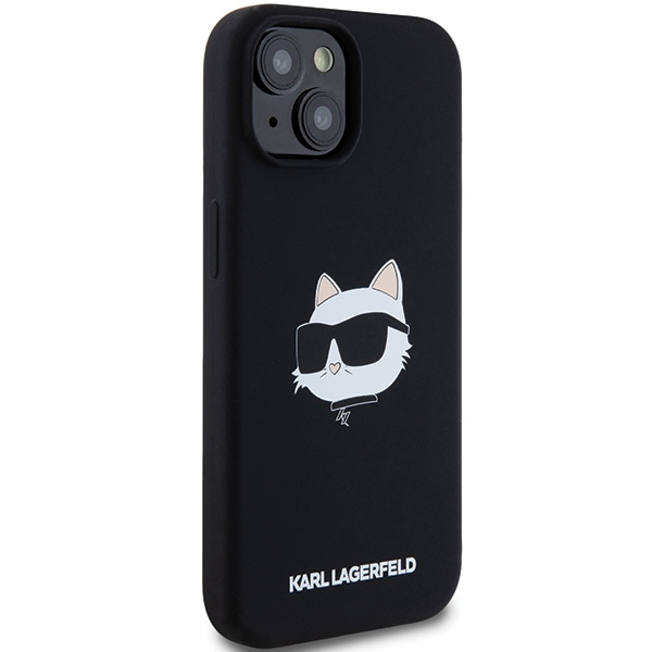 iTok webáruház - Karl Lagerfeld Karl Lagerfeld Silicone Choupette Head MagSafe tok iPhone 15 Plus / 14 Plus készülékhez (fekete) 4 Karl Lagerfeld Silicone Choupette Head MagSafe Case for iPhone 15 Plus / 14 Plus (fekete)