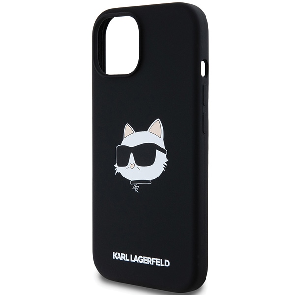 iTok webáruház - Karl Lagerfeld Karl Lagerfeld Silicone Choupette Head MagSafe tok iPhone 15 Plus / 14 Plus készülékhez (fekete) 6 Karl Lagerfeld Silicone Choupette Head MagSafe Case for iPhone 15 Plus / 14 Plus (fekete)