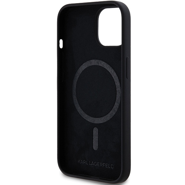 iTok webáruház - Karl Lagerfeld Karl Lagerfeld Silicone Choupette Head MagSafe tok iPhone 15 Plus / 14 Plus készülékhez (fekete) 7 Karl Lagerfeld Silicone Choupette Head MagSafe Case for iPhone 15 Plus / 14 Plus (fekete)
