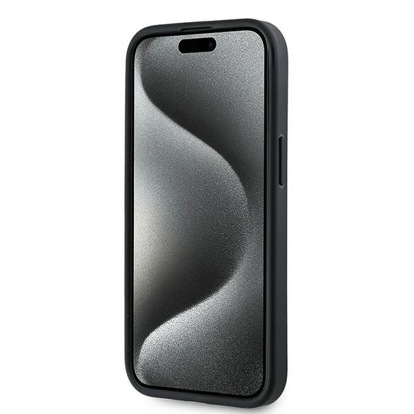 iTok webáruház - Karl Lagerfeld Karl Lagerfeld Diagonal Quilted Script tok iPhone 15 Plus / 14 Plus készülékhez (fekete) 5 Karl Lagerfeld Diagonal Quilted Script case for iPhone 15 Plus / 14 Plus (fekete)