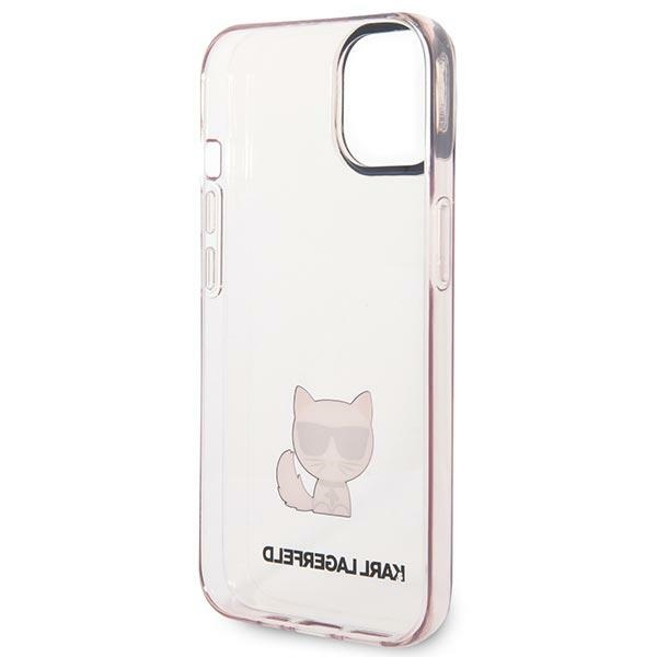 iTok webáruház - Karl Lagerfeld Karl Lagerfeld Choupette Body átlátszó tok iPhone 14 Plus / 15 Plus 6.7" készülékhez (rózsaszín) 7 Karl Lagerfeld Transparent Choupette Body Case for iPhone 14 Plus / 15 Plus 6.7" (rózsaszín)