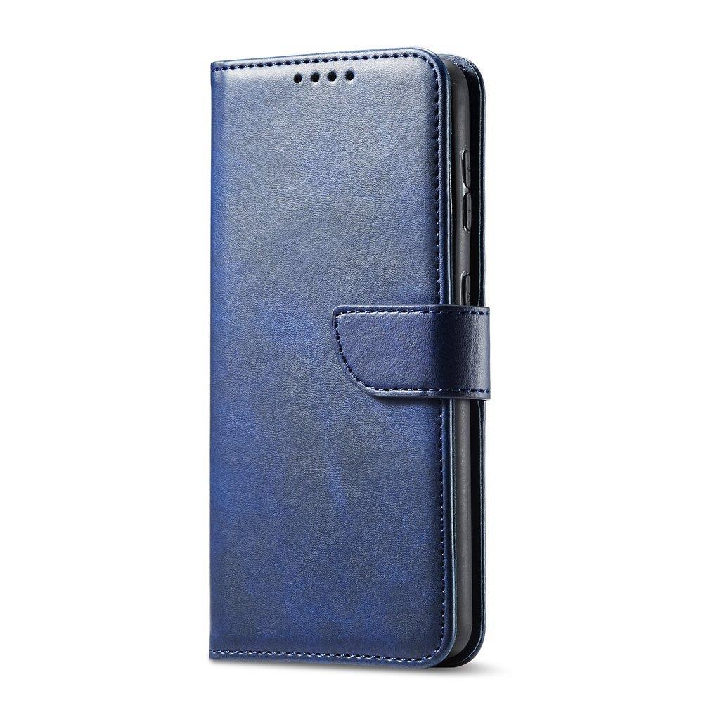 iTok webáruház - Samsung Magnet Case Elegant könyvtok Samsung Galaxy S22+ készülékhez – kék 7 Magnet Case Elegant Case Cover Flip Cover Samsung Galaxy S22 + (S22 Plus) Blue