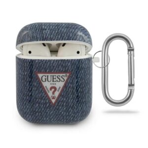 Guess GUACA2TPUJULDB AirPods tok, sötétkék – Jeans Collection