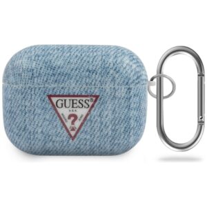 Guess GUACAPTPUJULLB AirPods Pro tok – Jeans Collection, kék