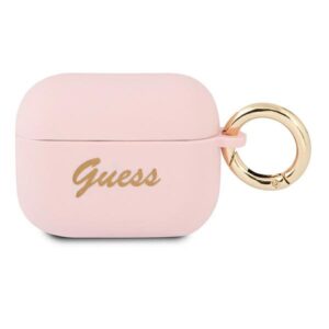 Guess GUAPSSSI AirPods Pro szilikon tok – rózsaszín