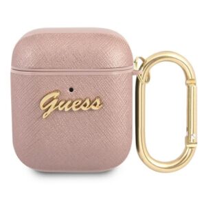 Guess GUA2SASMP Saffiano tok AirPods 1/2-höz